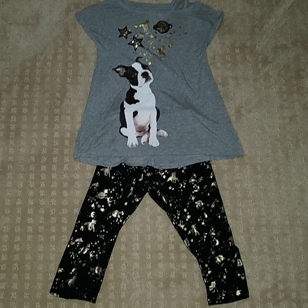 Girls Justice outfit  size 7/8